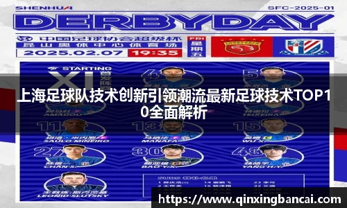 上海足球队技术创新引领潮流最新足球技术TOP10全面解析